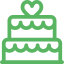 Custom cake ordering icon