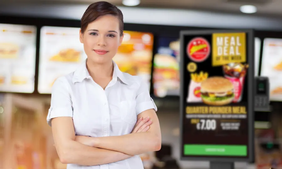 Fast food operator using TapaPOS reporting tools