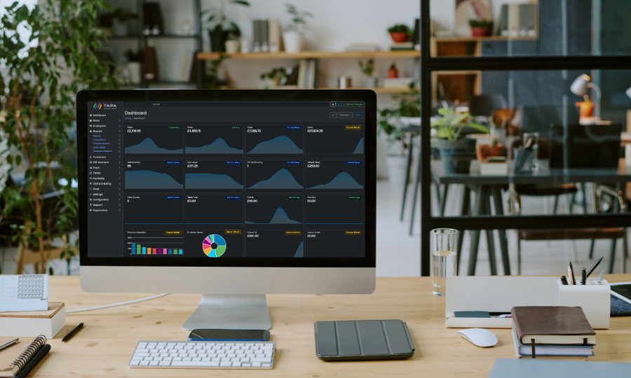 Cloud back office dashboards