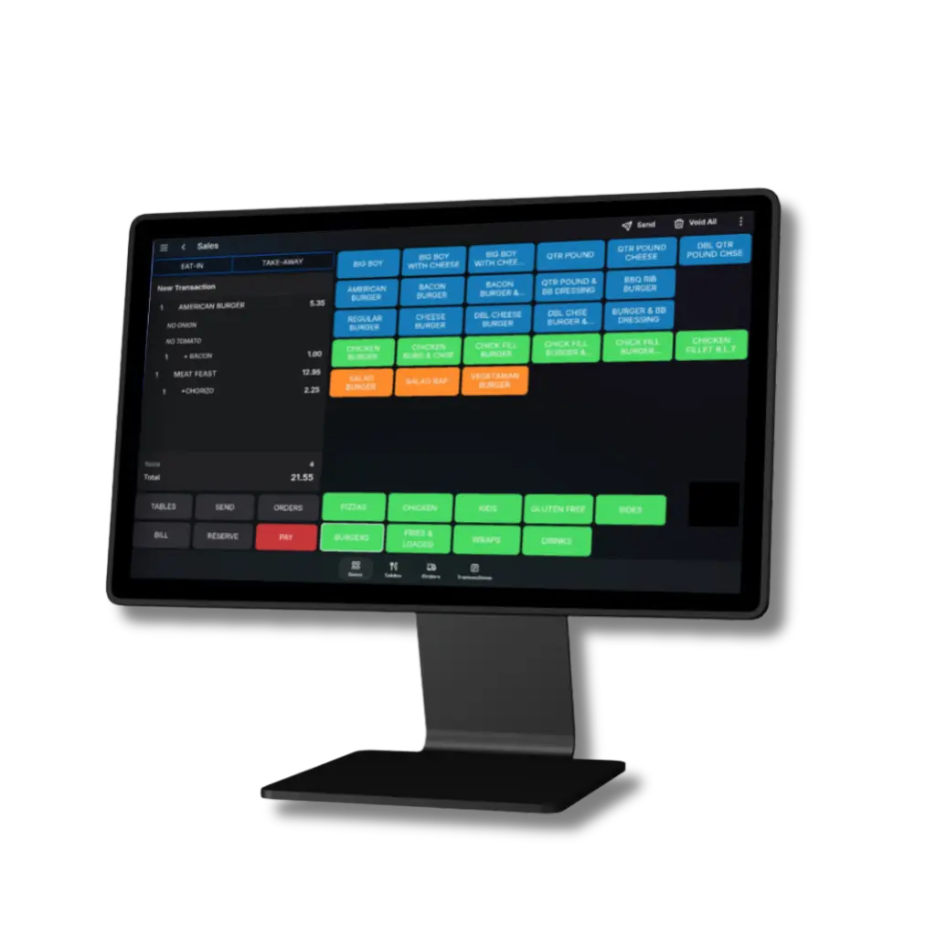 TapaGo Pro commercial POS system for demanding club environments