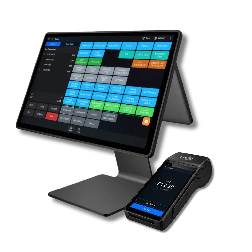 TapaGo Pro POS on integrated payment terminal