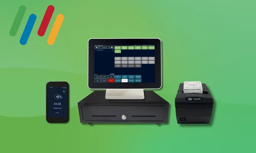 TapaPay 12 Bundle with touchscreen, printer, cash drawer, and card terminal