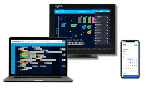 Tapa Table Reservations system with graphical table plan and online bookings