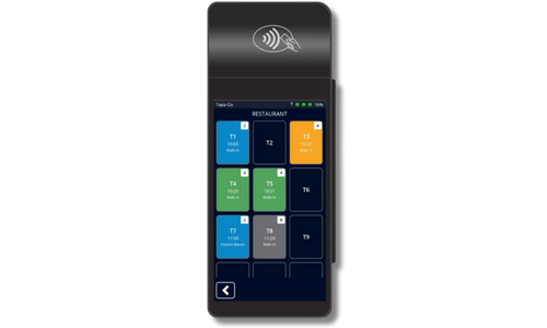 TapaGo Waiter handheld POS for tableside ordering and payments